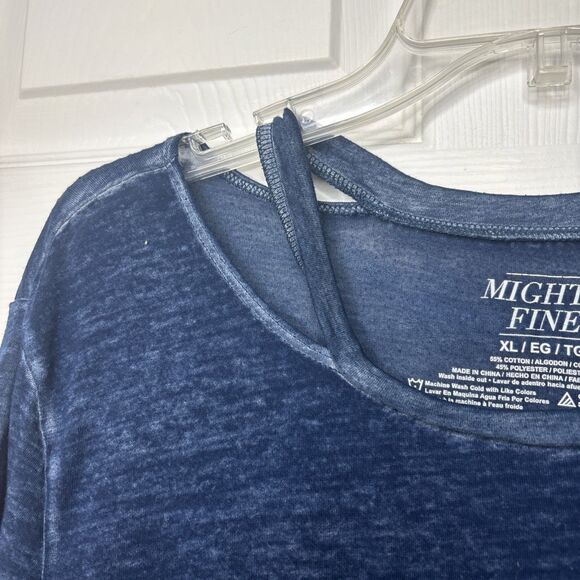Mighty Fine Women’s XL Dreaming Under The Pale Moonlight Graphic Tee Shirt Top - Picture 5 of 6